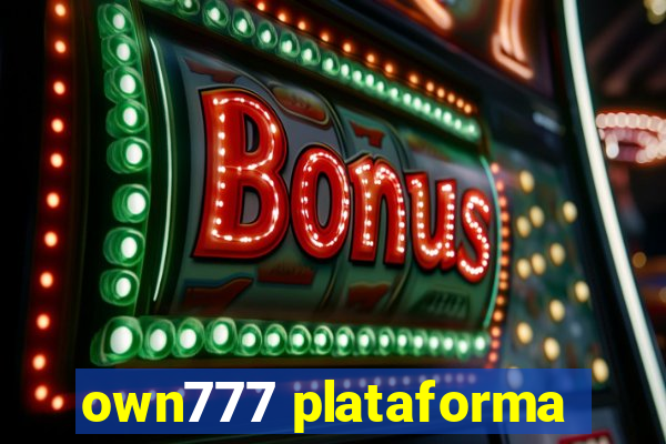 own777 plataforma